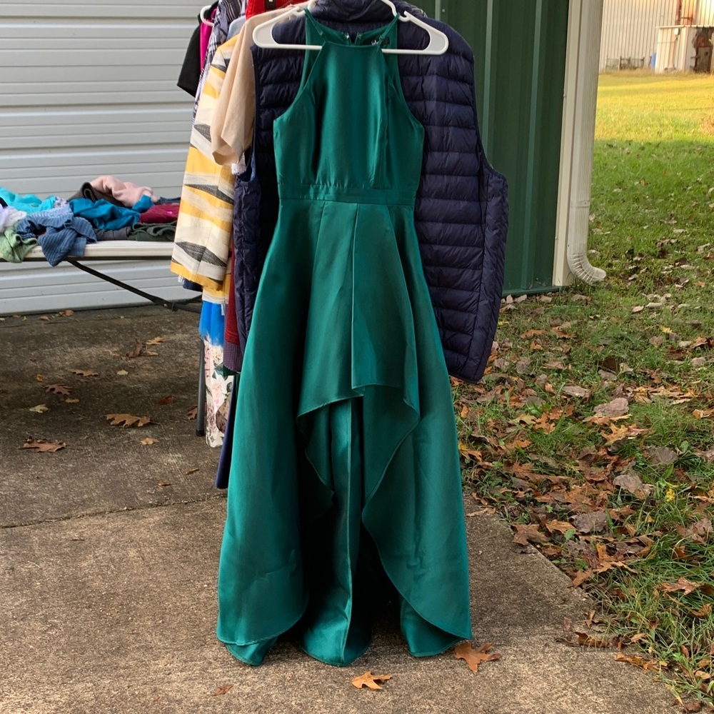 Lulu's Vibrant Green Dress